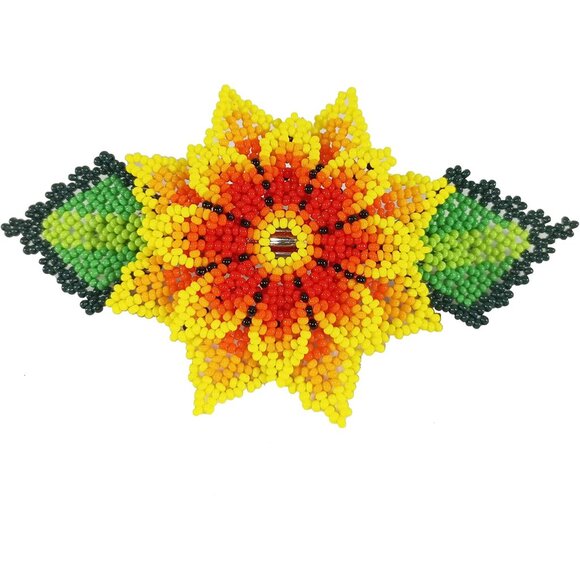 Accessories - Beaded Hair Clips Handmade Native American Style Gift for Women